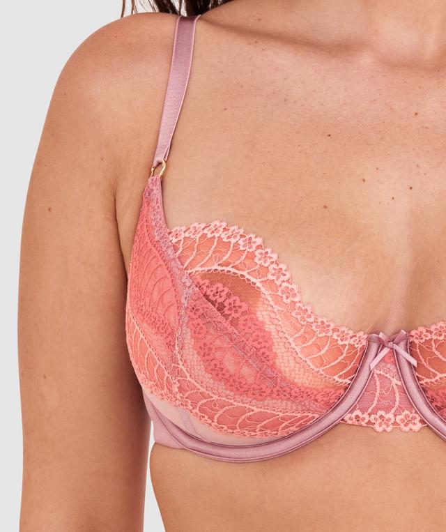 Marinel Unlined Bra - Rose
