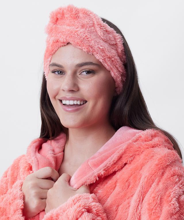 Maxine Headband-Dark Coral