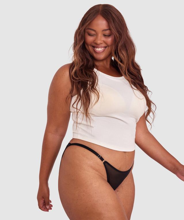Mesh Basics Bikini - Black