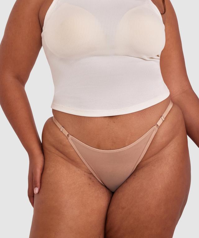 Mesh Basics Bikini - Nude 3