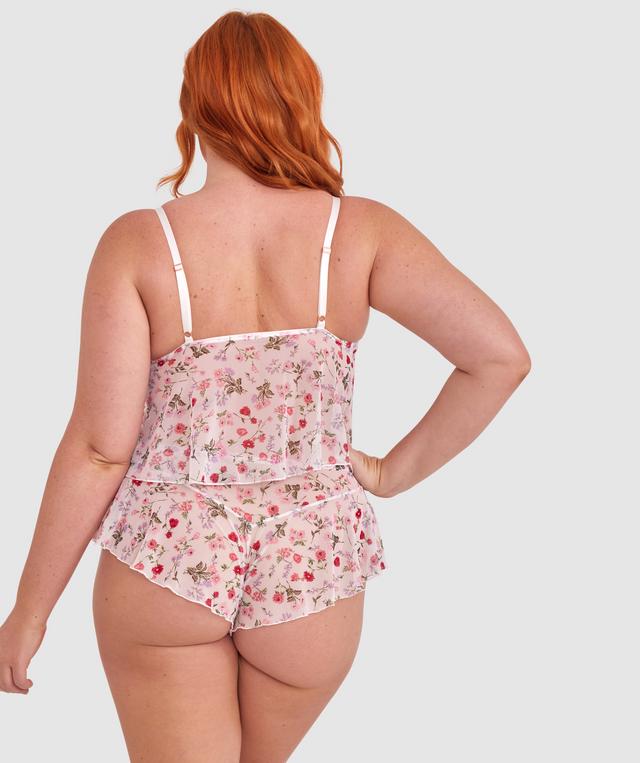 Mia Cami - Ivory Floral Print