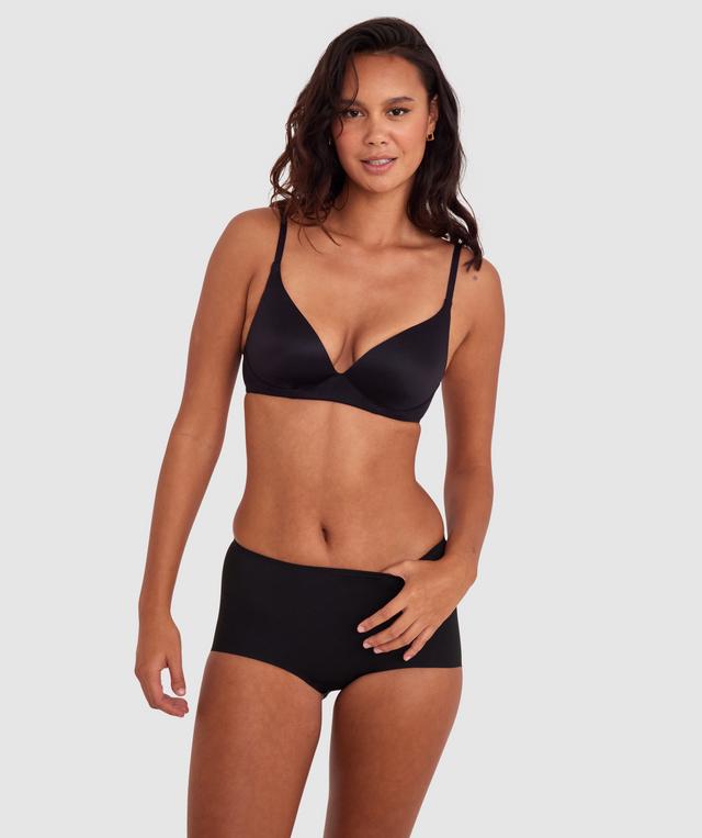 Microfibre Full Brief - Black