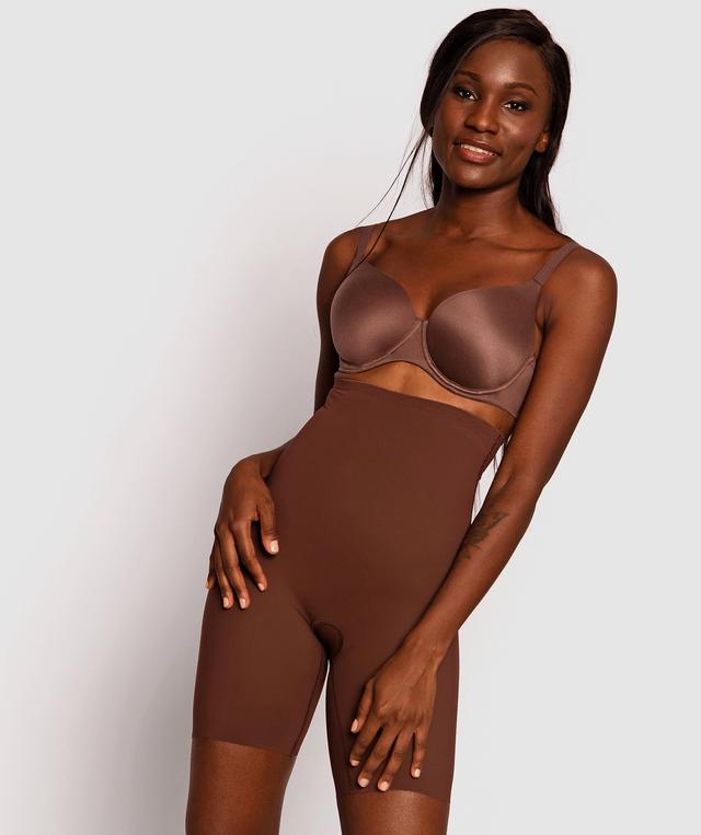 Microfibre Thigh Shaper - Mocha