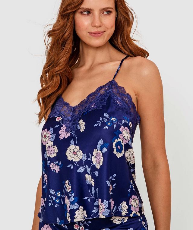 Midnight Aurelia Cami - Floral Print