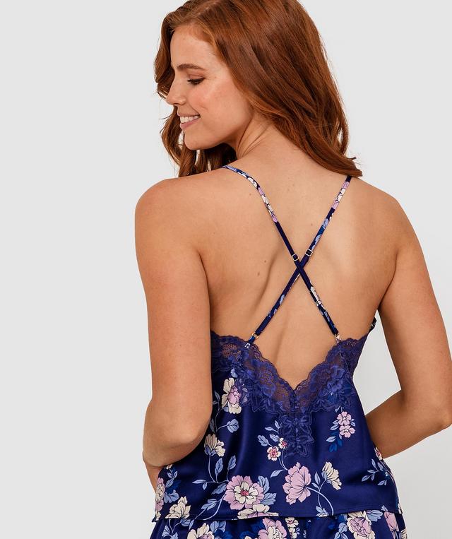 Midnight Aurelia Cami - Floral Print
