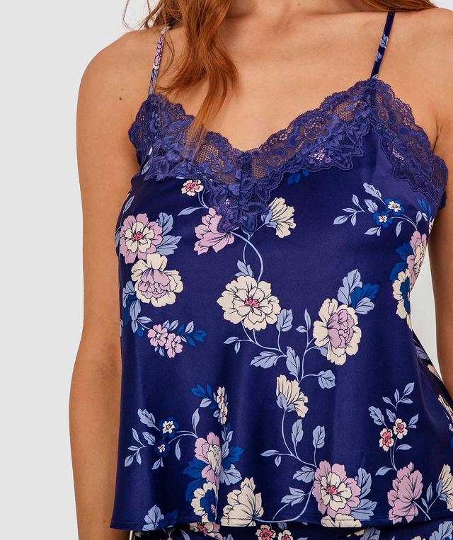 Midnight Aurelia Cami - Floral Print
