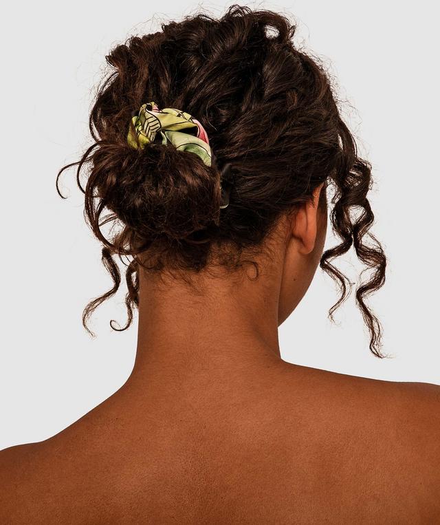 Midnight Palms Scrunchie - Tropical Print