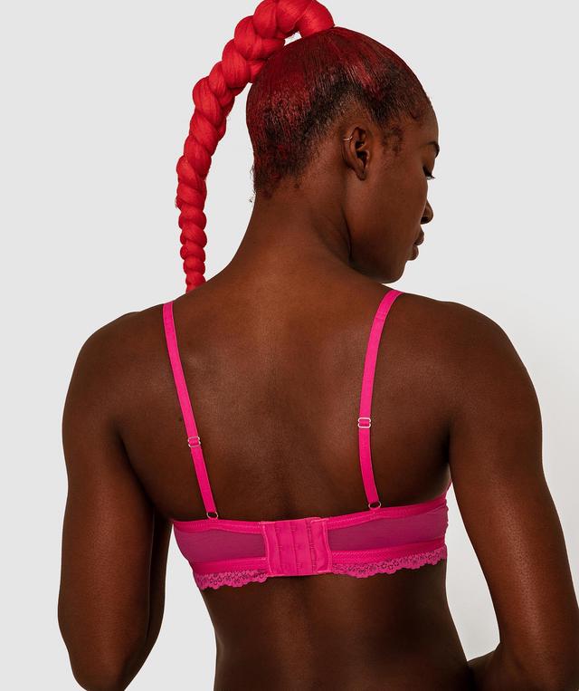 Millie Underwire Bra - Fuchsia Pink