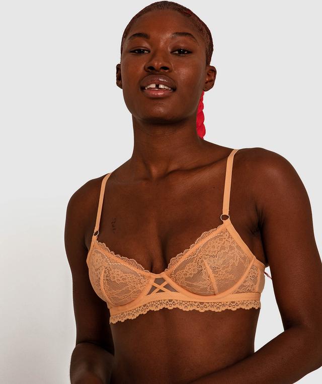 Millie Underwire Bra - Light Orange