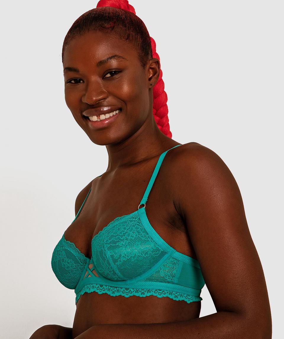 Millie Underwire Bra - Teal