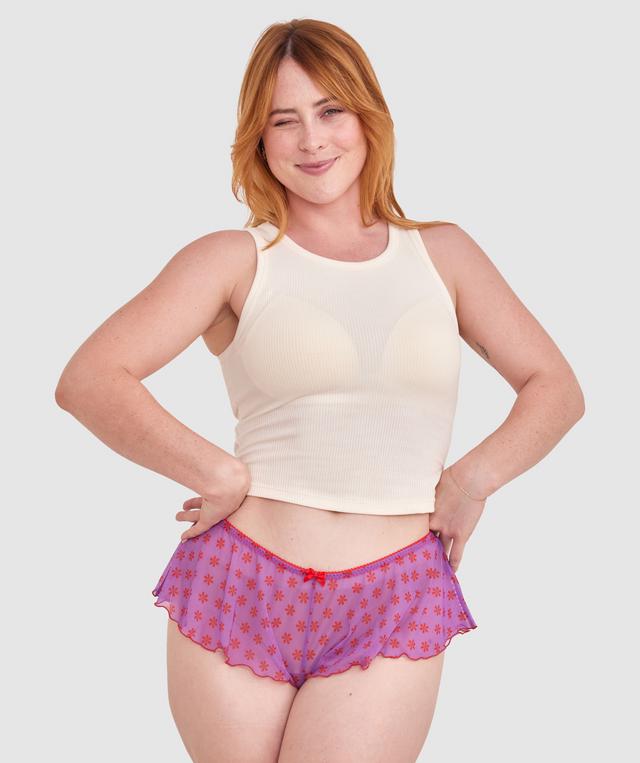 Milly French Knicker - Purple