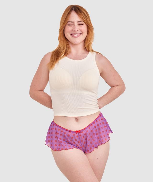 Milly French Knicker - Purple