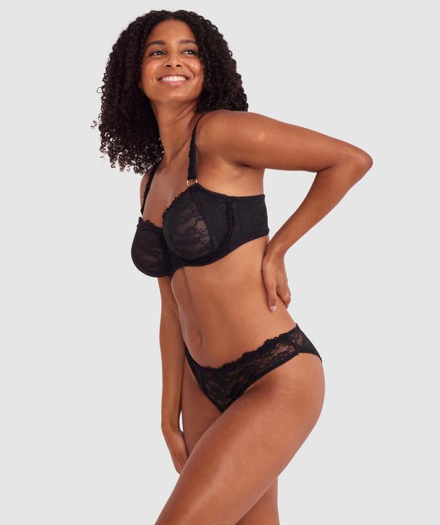 Monique Full Coverage Bra - Black