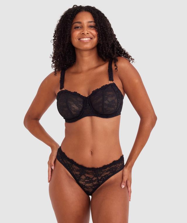 Monique Full Coverage Bra - Black