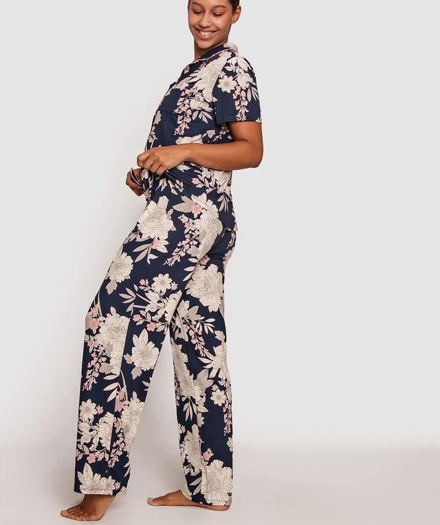 Moonlight Long Pj Set - Floral Print