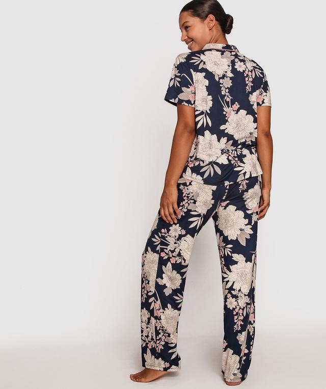 Moonlight Long Pj Set - Floral Print