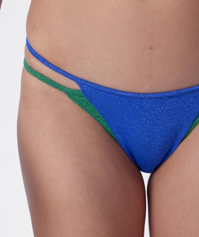 Mykonos Brazilian Bikini Bottom - Blue