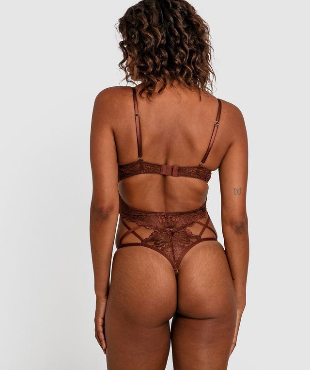 Nara Push Up Bodysuit - Nude 6