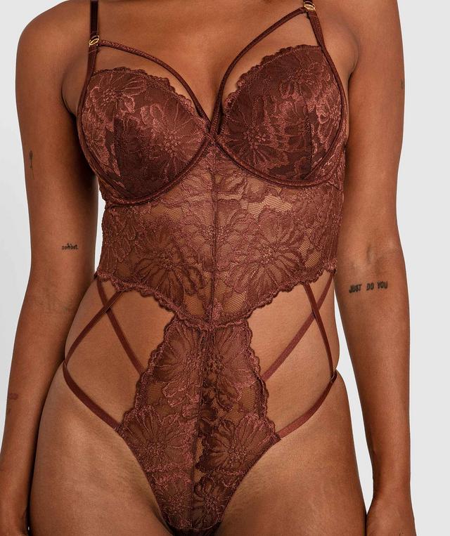 Nara Push Up Bodysuit - Nude 6