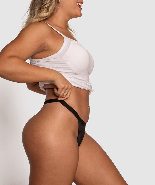 Nicolle Mini V Knicker - Black