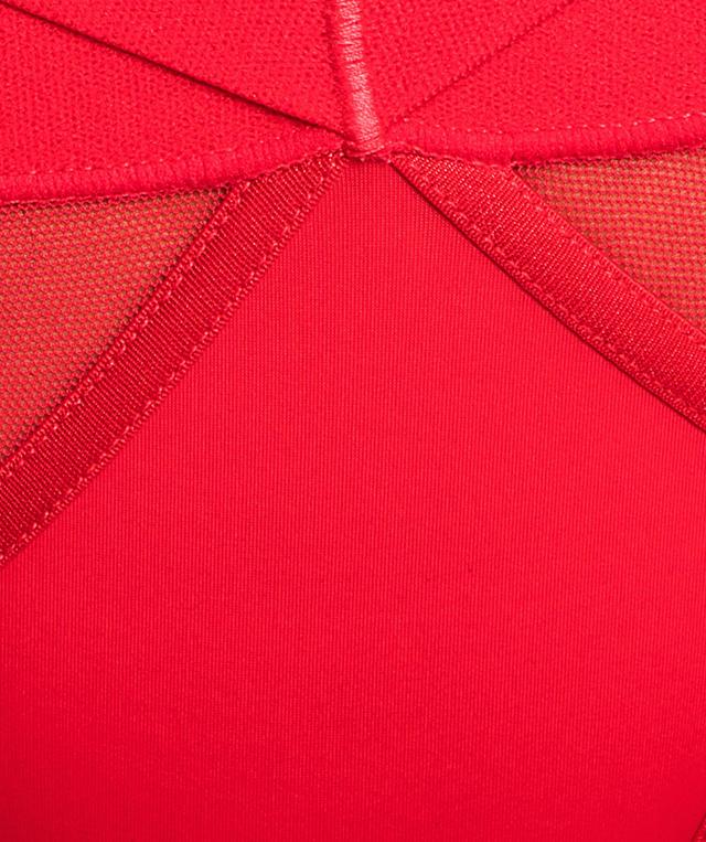 Nicolle Mini V Knicker - Red