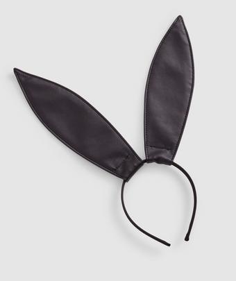 Night Games Baddie Bunnie Ears - Black (BLACK)