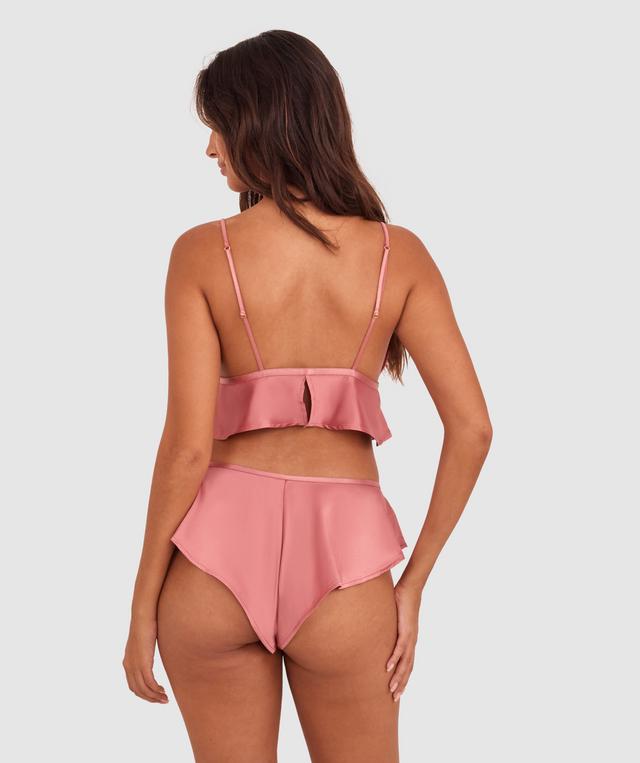 Night Games Bare All French Knicker - Rose/Lilac