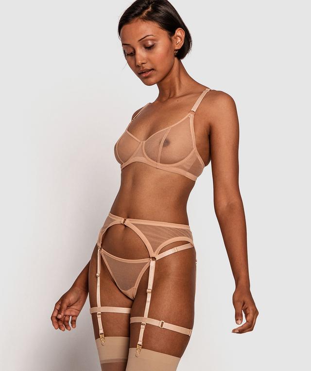 Night Games Beyond Basics Suspender - Nude 3