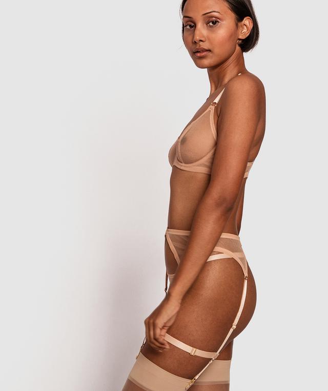 Night Games Beyond Basics Suspender - Nude 3