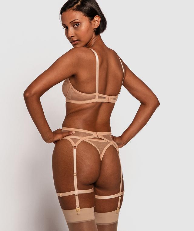 Night Games Beyond Basics Suspender - Nude 3