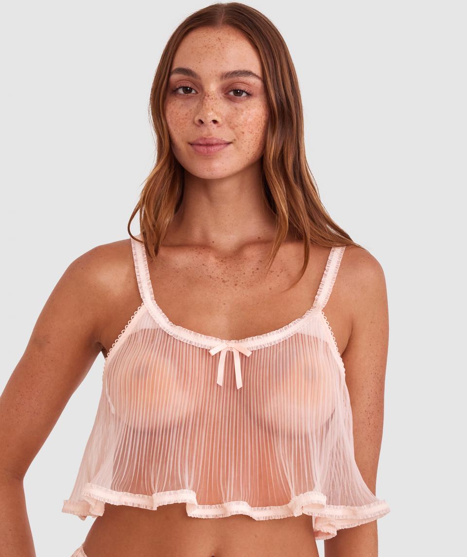 Night Games Blushing Cami - Light Pink