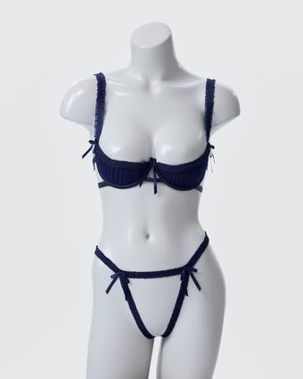 Night Games Blushing Erotic Set - Navy (NAVY)