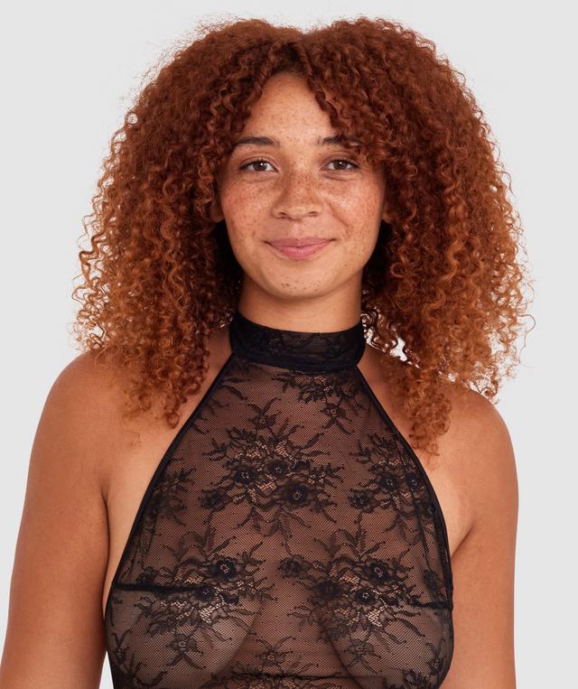 Night Games Class Act Mini Dress - Black