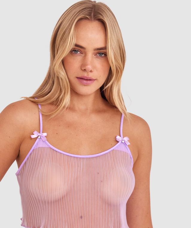 Night Games Com-pleat Me Cami - Light Purple