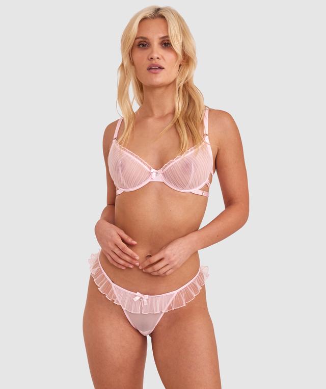 Night Games Com-pleat Me Soft Cup & Mini V Set - Pink