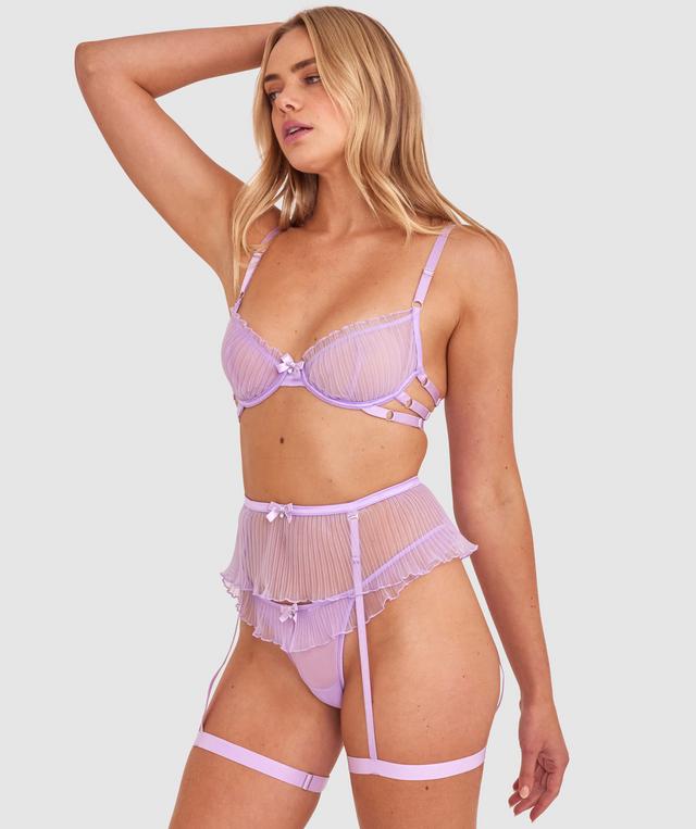 Night Games Com-pleat Me Suspender - Light Purple