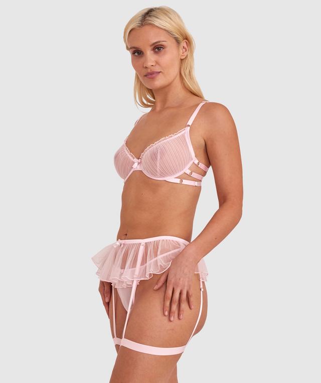Night Games Com-pleat Me Suspender - Pink