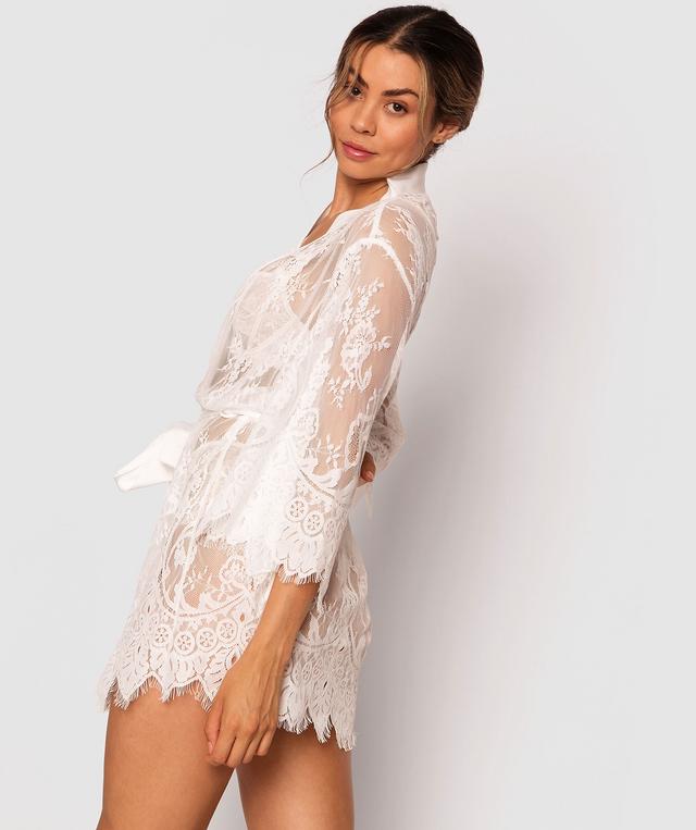 Night Games Dreamer Wrap - Ivory
