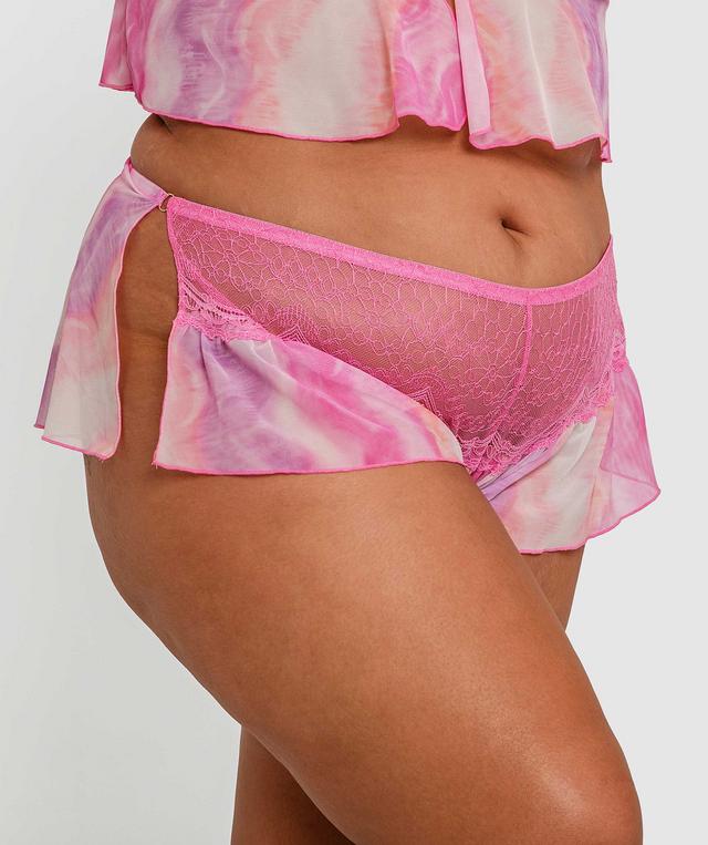 Night Games Dreamy French Knicker - Multicolour