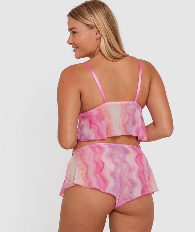 Night Games Dreamy French Knicker - Multicolour