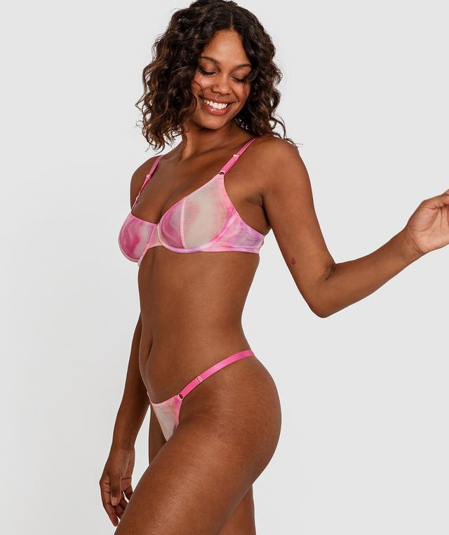 Night Games Dreamy Underwire & Mini V Set - Multicolour