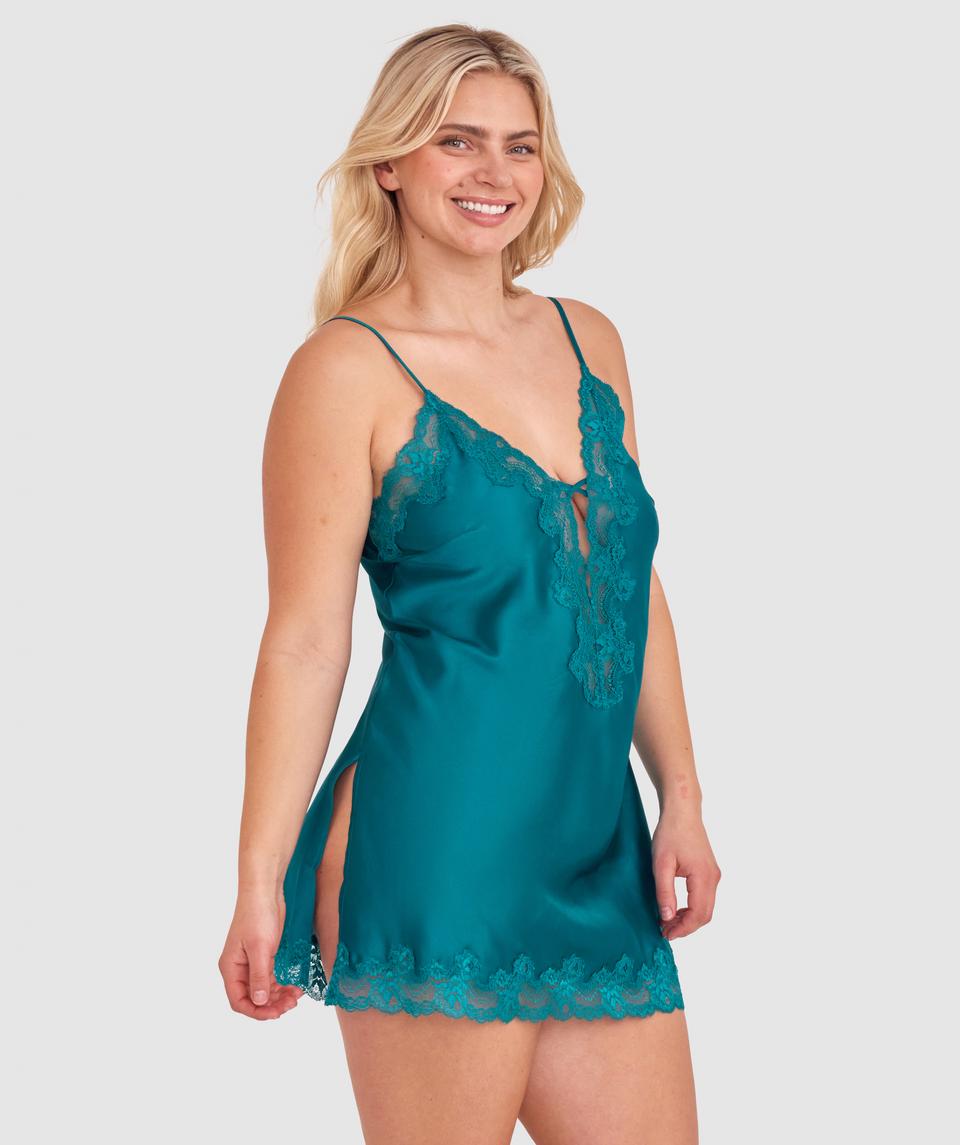 Night Games Fantasy Slip - Dark Green