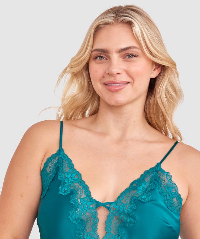 Night Games Fantasy Slip - Dark Green