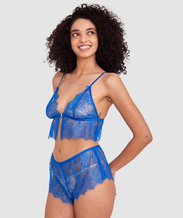 Night Games Feeling Nauti French Knicker - Dark Blue