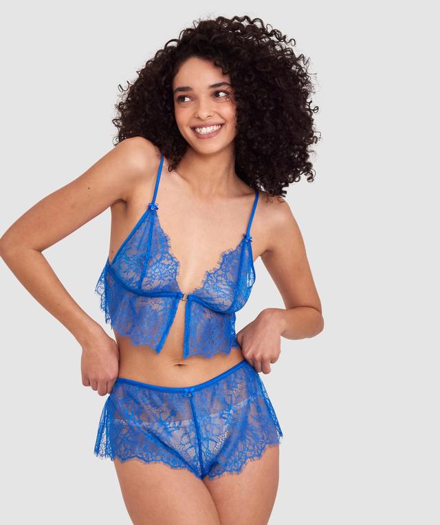 Night Games Feeling Nauti French Knicker - Dark Blue