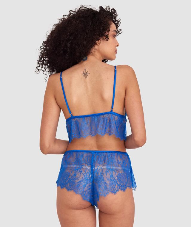 Night Games Feeling Nauti French Knicker - Dark Blue