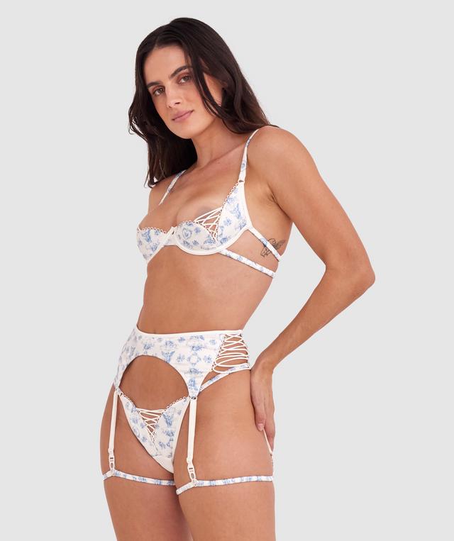 Night Games Fine Dining Suspender - Print