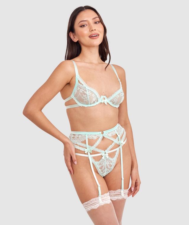 Night Games Forever Yours Suspender - Mint Green