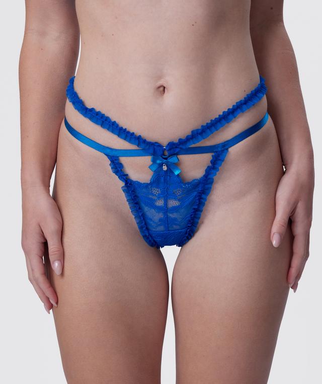 Night Games Forever Yours Underwire & String Set - Teal