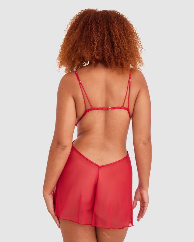 Night Games Foxi Slip - Red